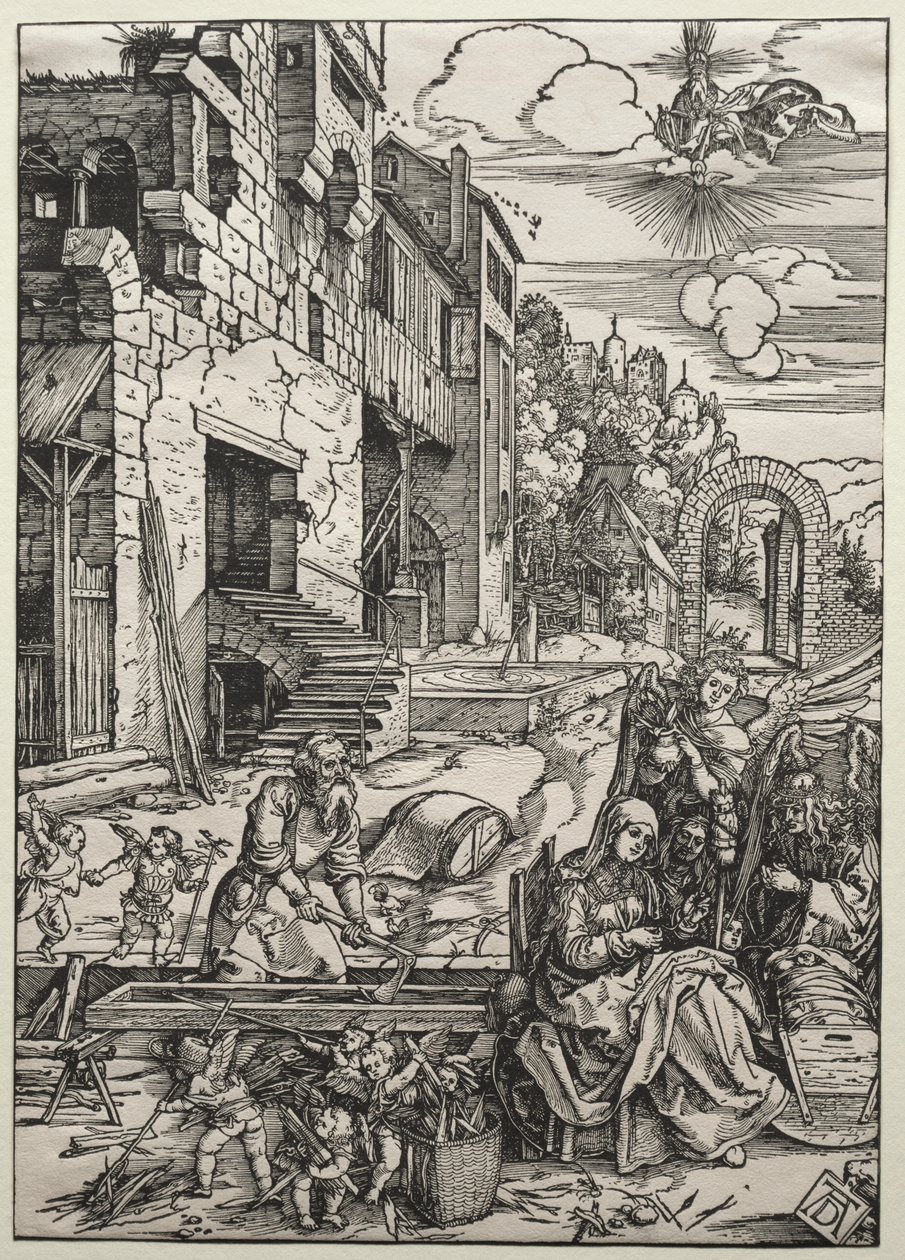 The Repose in Egypt by Albrecht Dürer