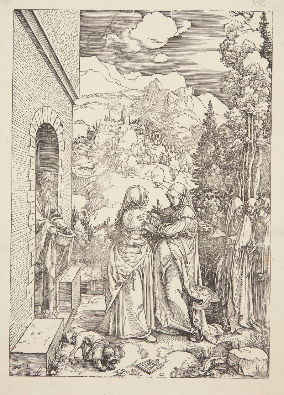 The Visitation by Albrecht Dürer