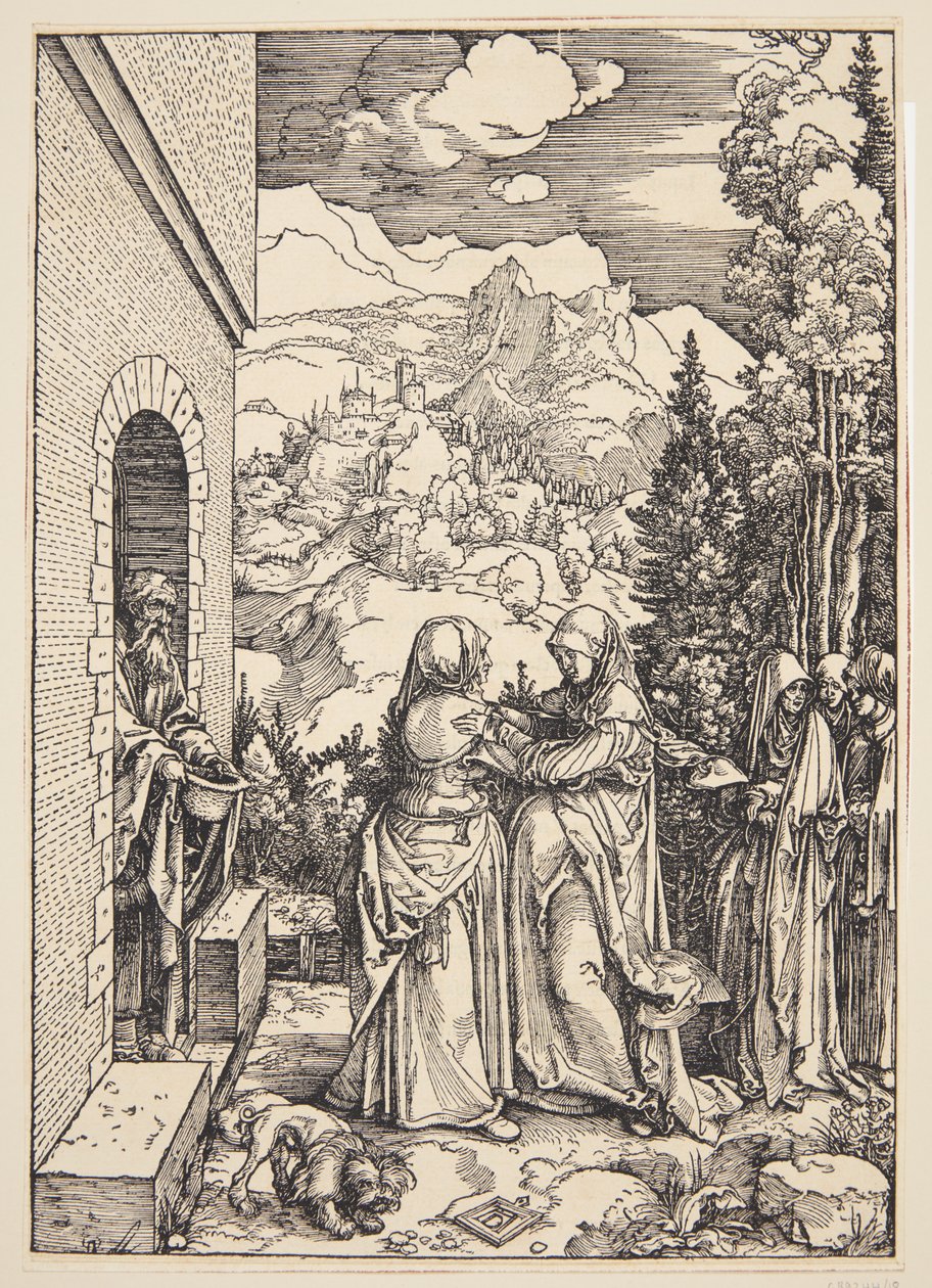 The Visitation by Albrecht Dürer