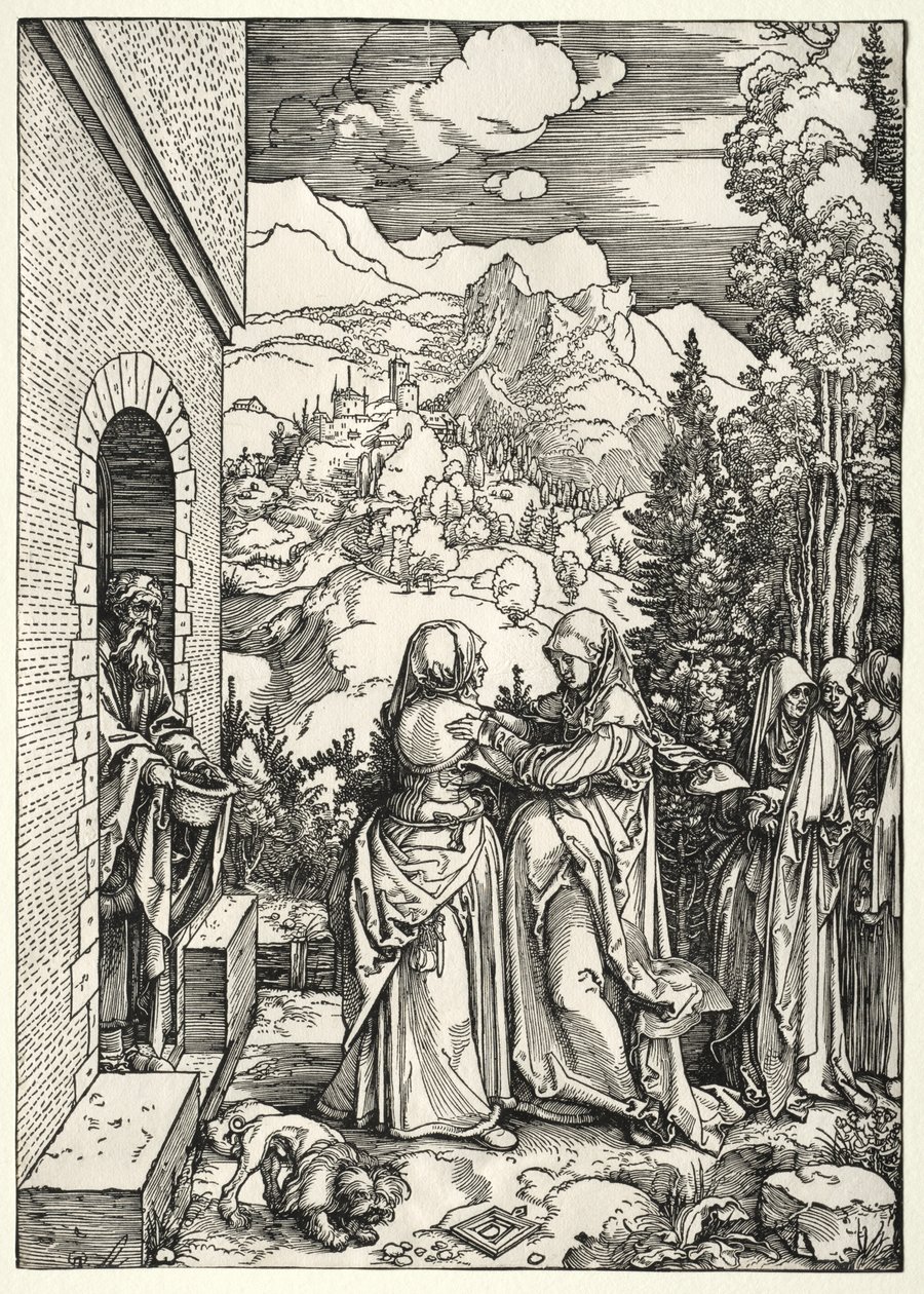 The Visitation by Albrecht Dürer