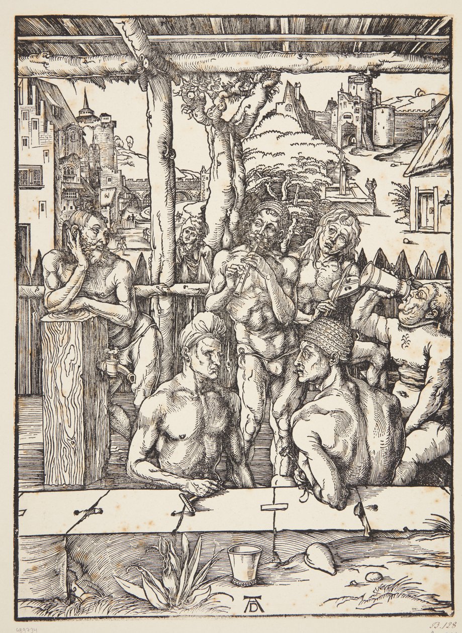 The Bath House by Albrecht Dürer