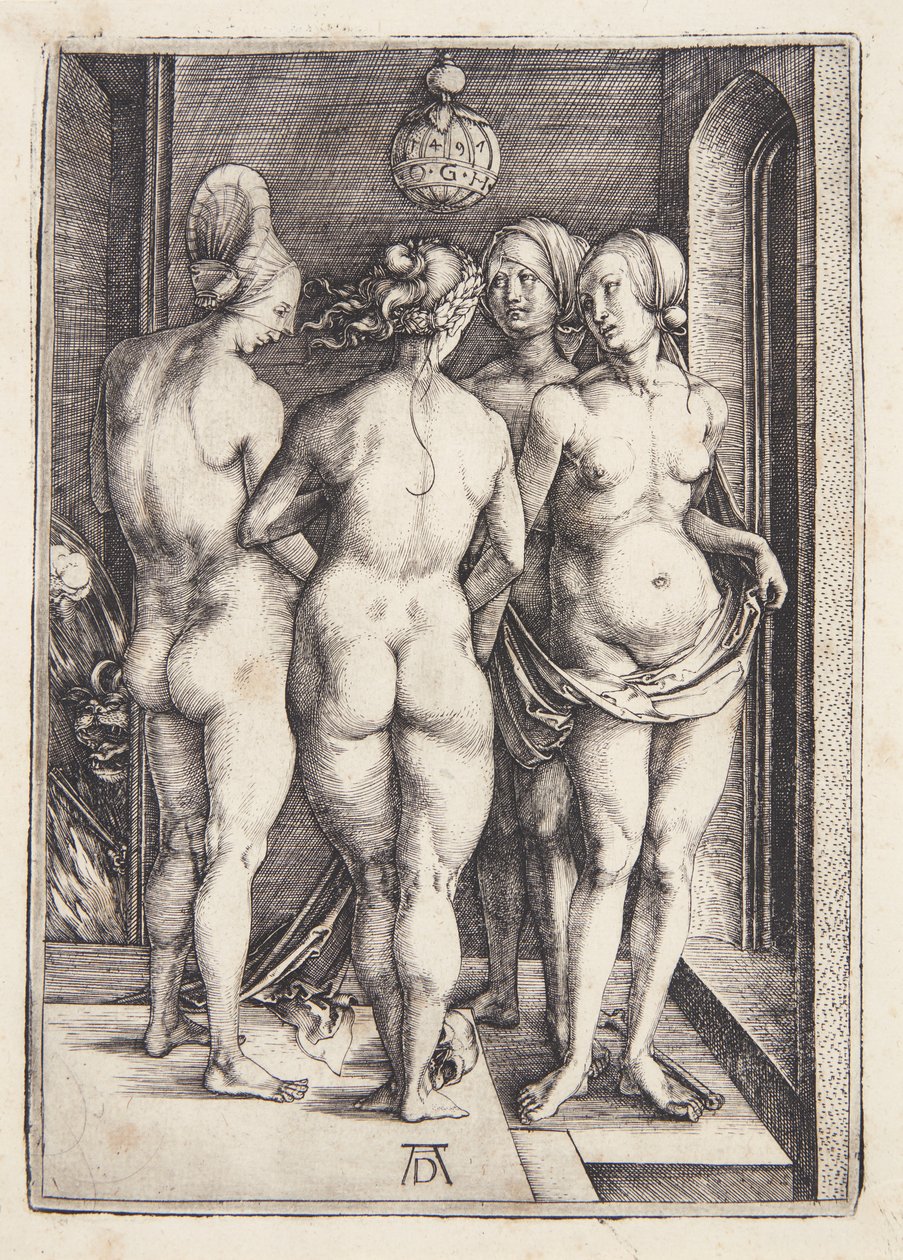 The Four Witches by Albrecht Dürer