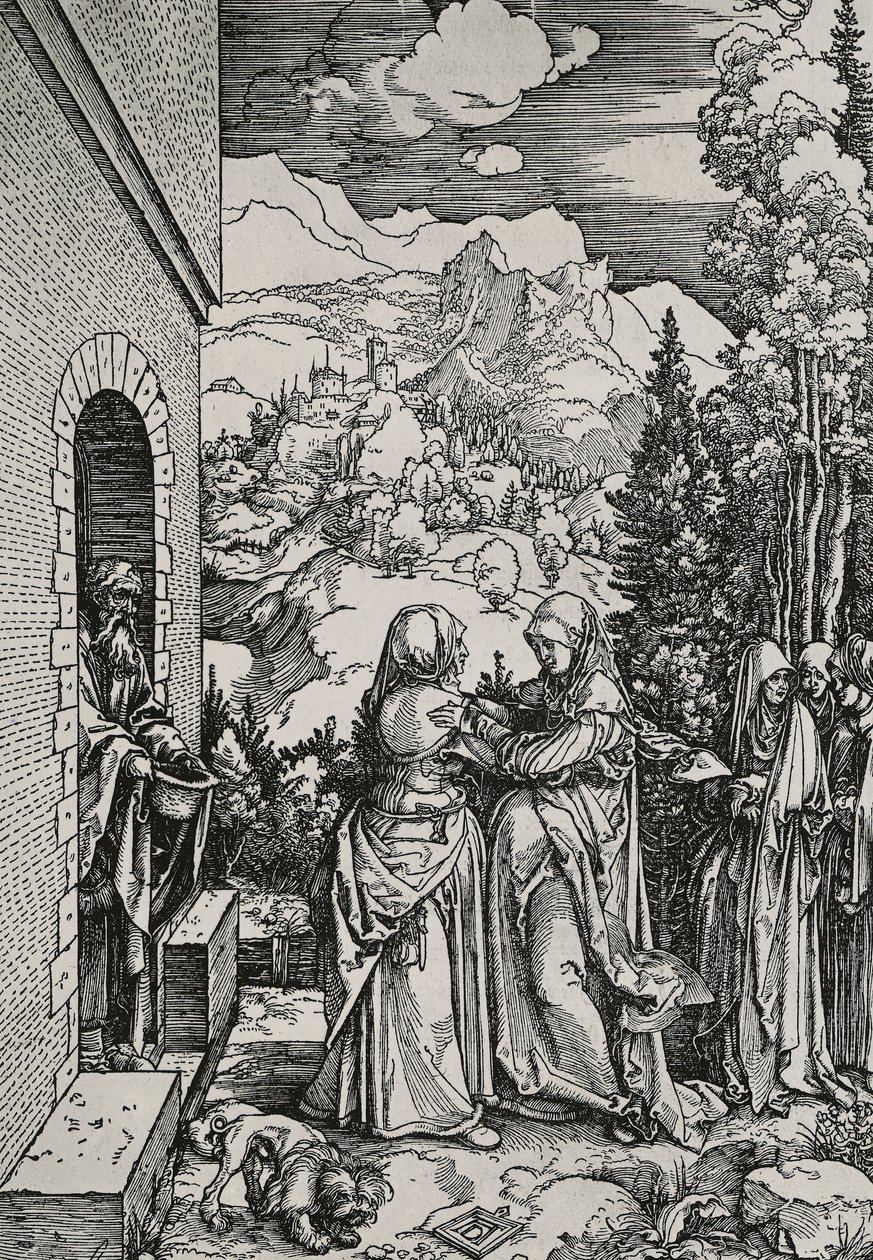 The Visitation by Albrecht Dürer