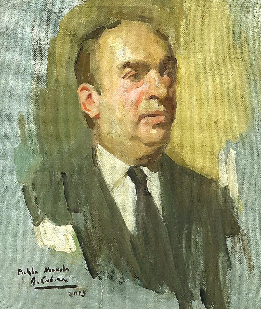 Pablo Neruda by Alejandro Cabeza