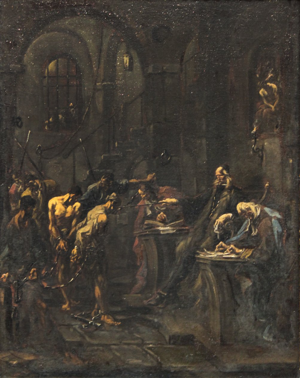 Torture Scene by Alessandro Magnasco