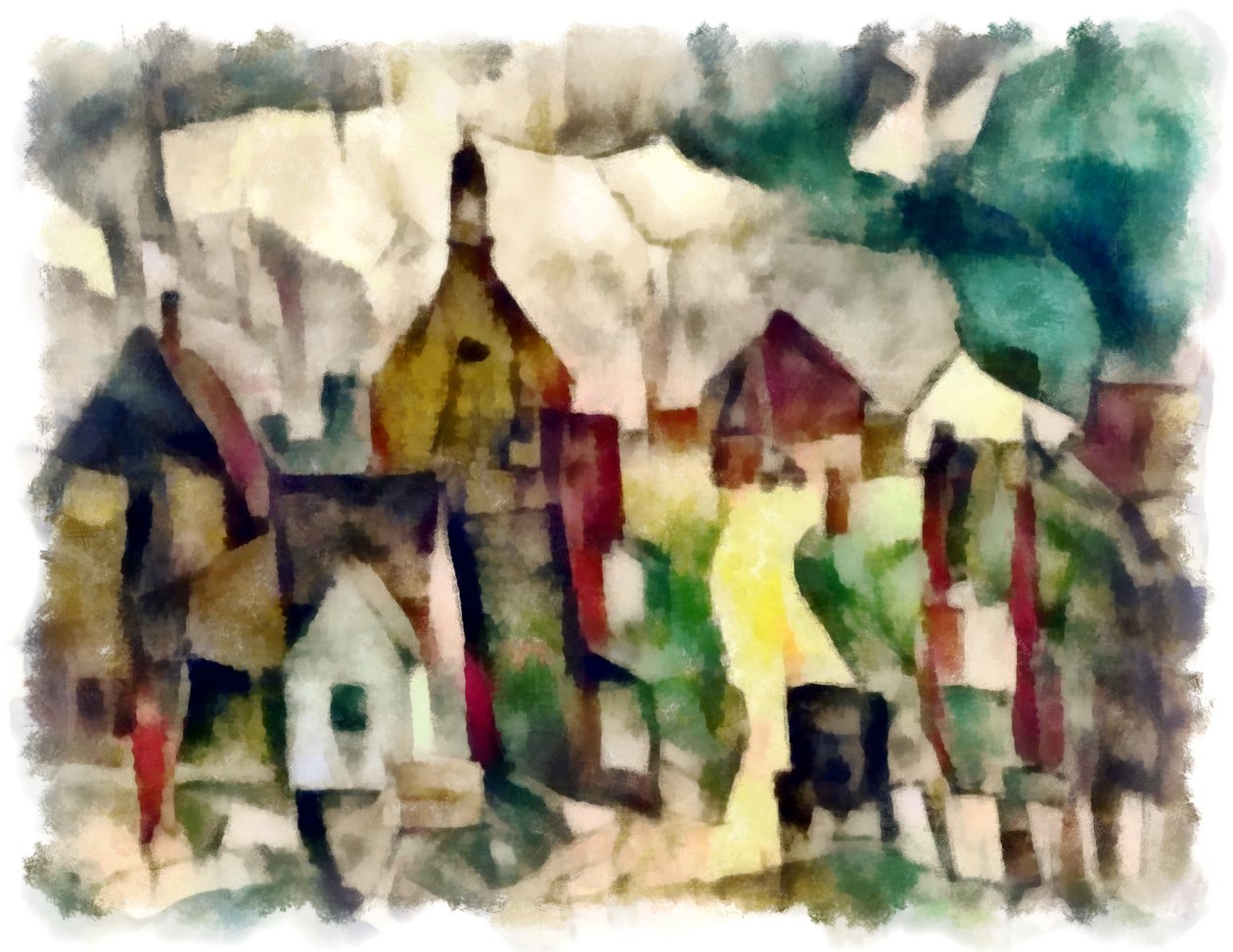 View (green) #20 by Alex Caminker