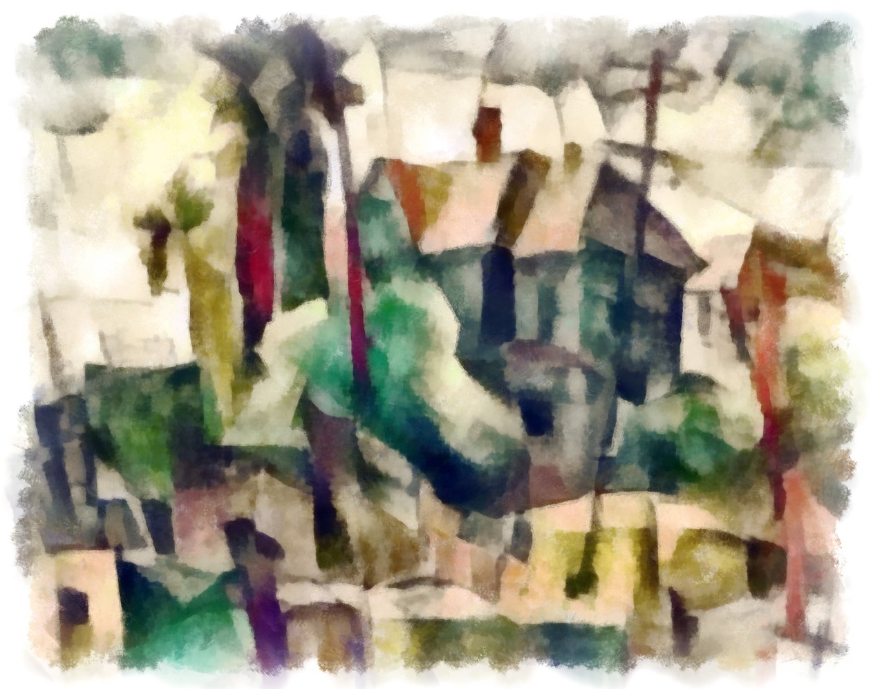 View (green) #25 by Alex Caminker