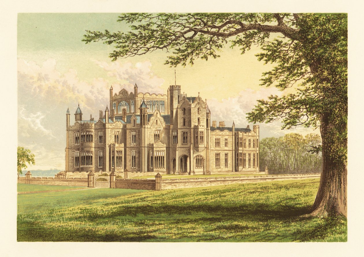 Allerton Park, Yorkshire, England by Alexander Francis (after) Lydon