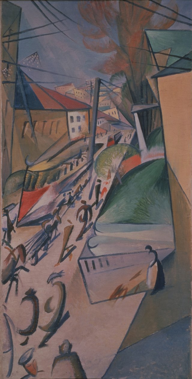 Tram by Alexander Bogomazov
