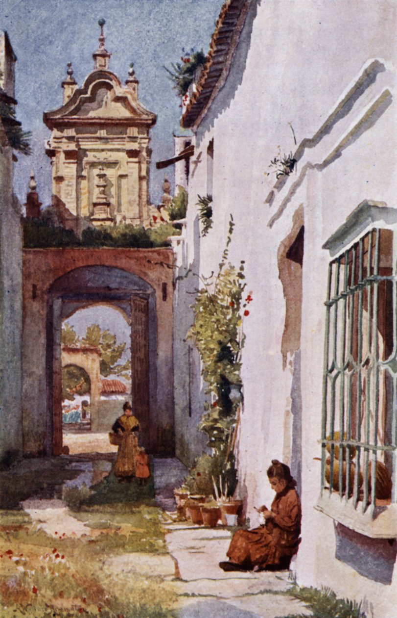 At Seville by Alexander Wallace Rimington