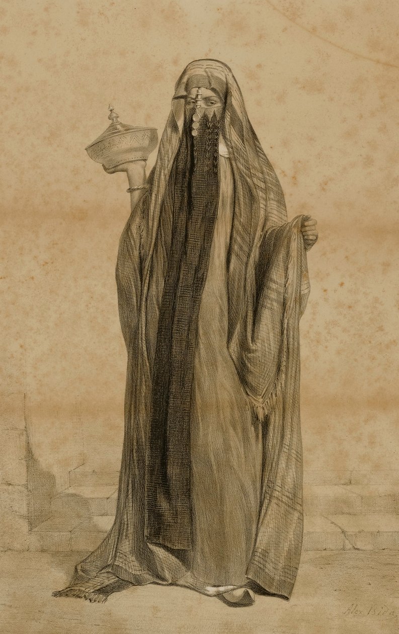 Veiled Woman by Alexandre Bida