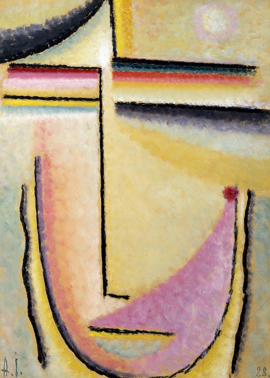 Abstract Head by Alexej von Jawlensky