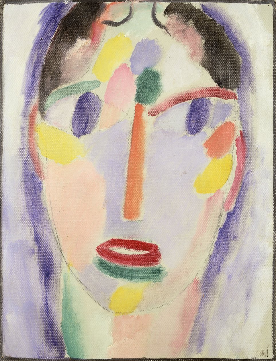 Blue Head by Alexej von Jawlensky