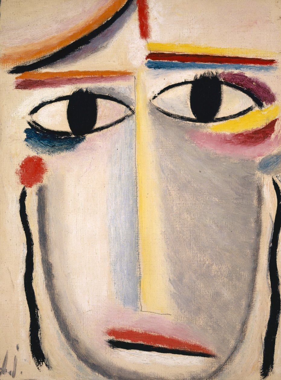 Female Head by Alexej von Jawlensky