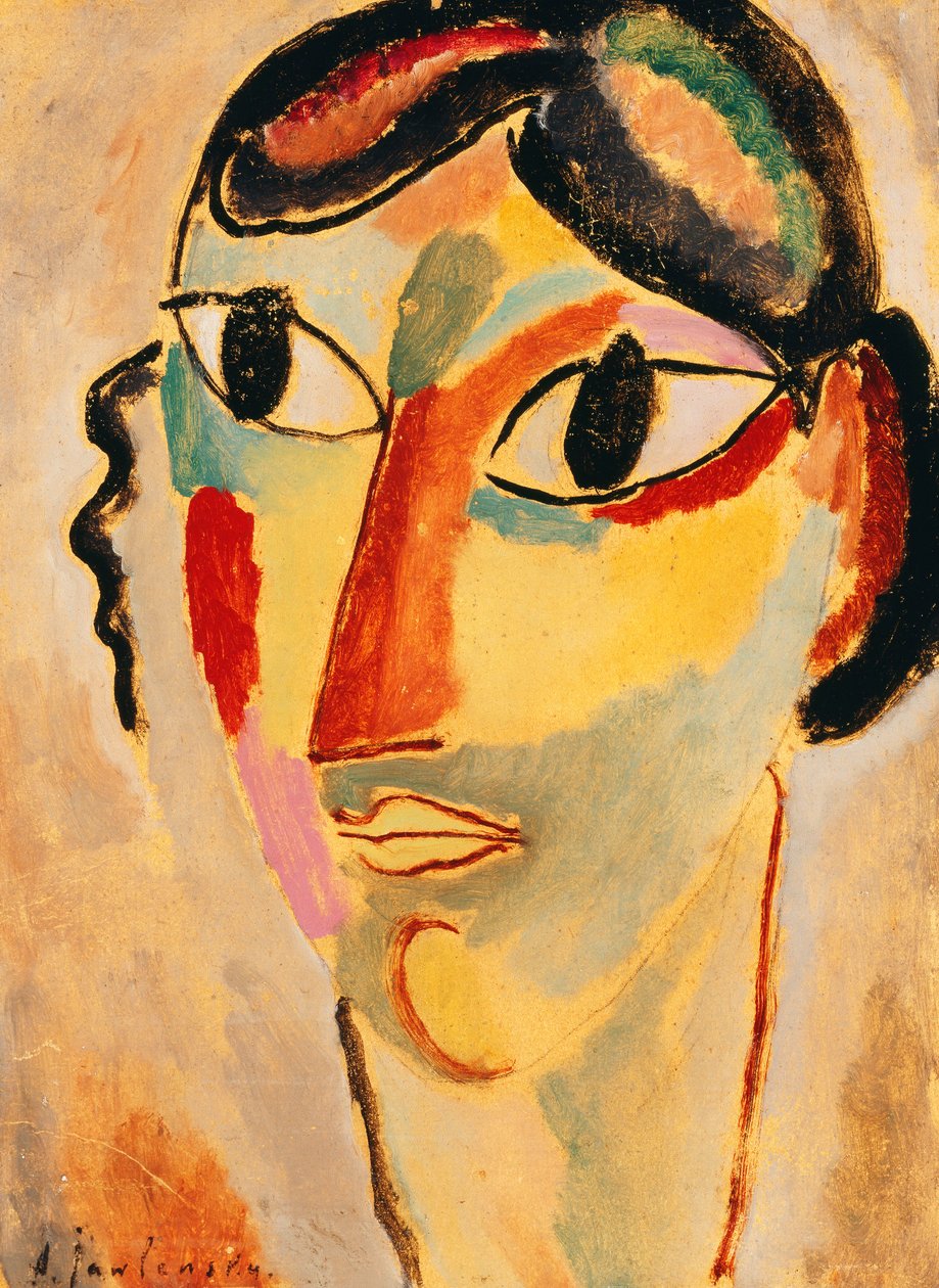 Italian Girl by Alexej von Jawlensky