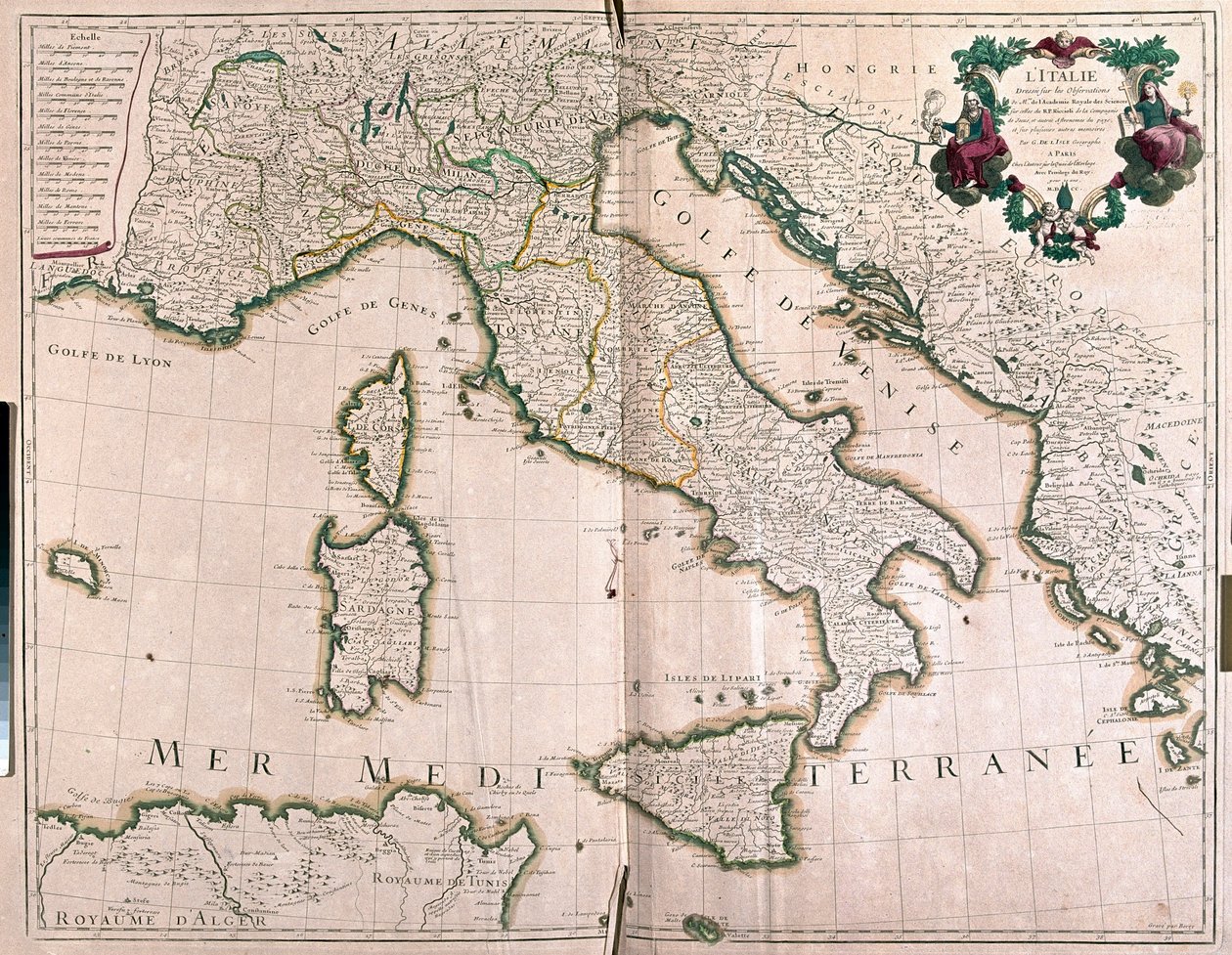 Italy by Alexis Hubert Jaillot