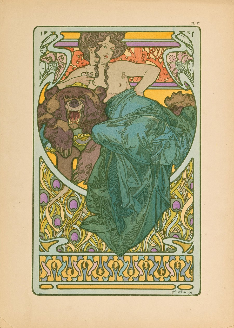 Documents Decoratifs by Alfons Marie Mucha