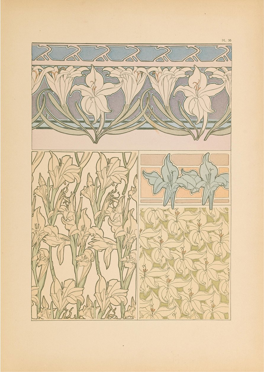 Decorative Documents by Alfons Marie Mucha