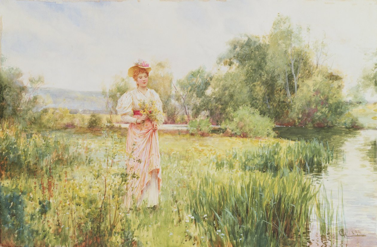 By the River by Alfred, Jr. Glendening