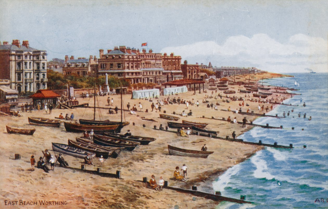 East Beach, Worthing by Alfred Robert Quinton