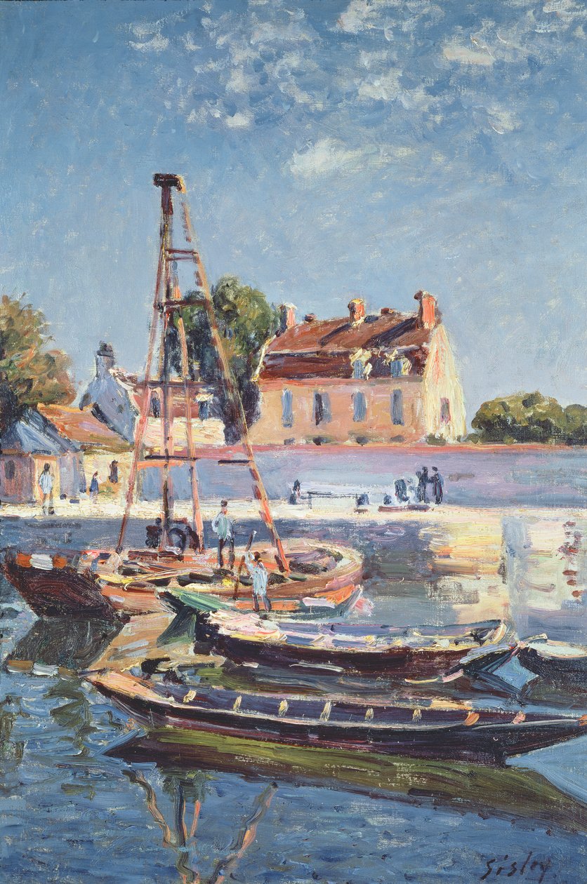 Sailing Boats by Alfred Sisley