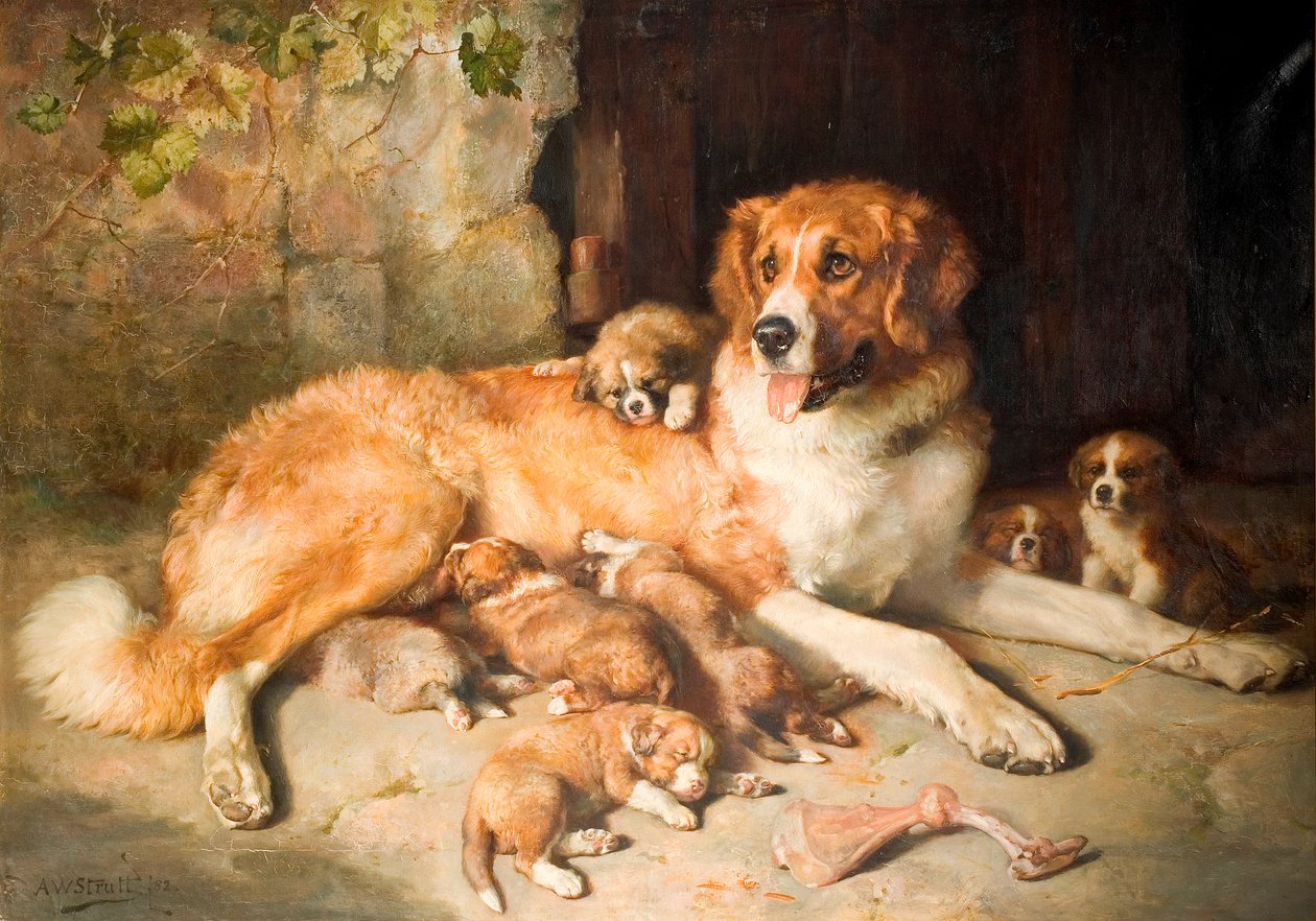 Materfamilias by William Strutt