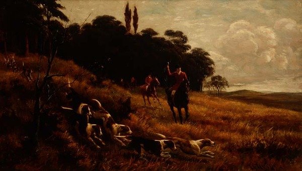 Full Cry by Alfred Charles Havell