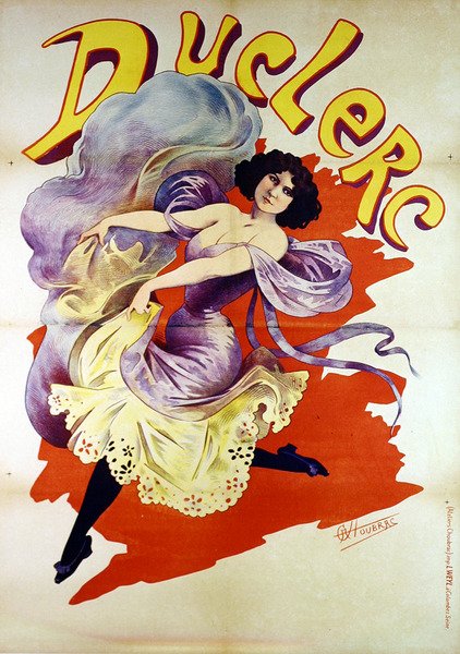 Duclerc Poster by Alfred Choubrac