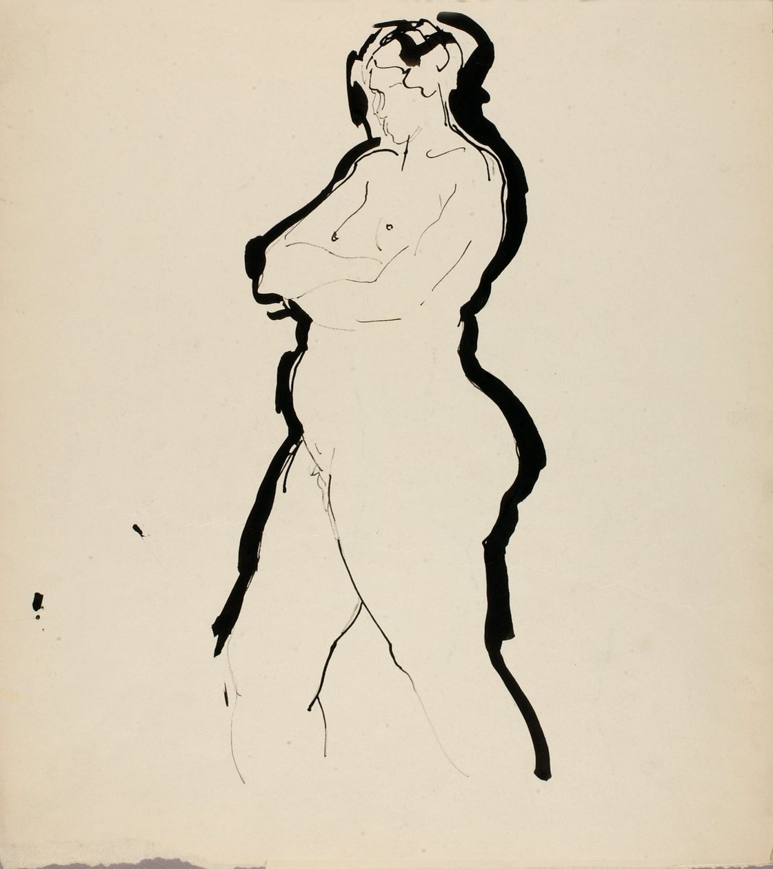 Standing Nude by Alfred H. Maurer