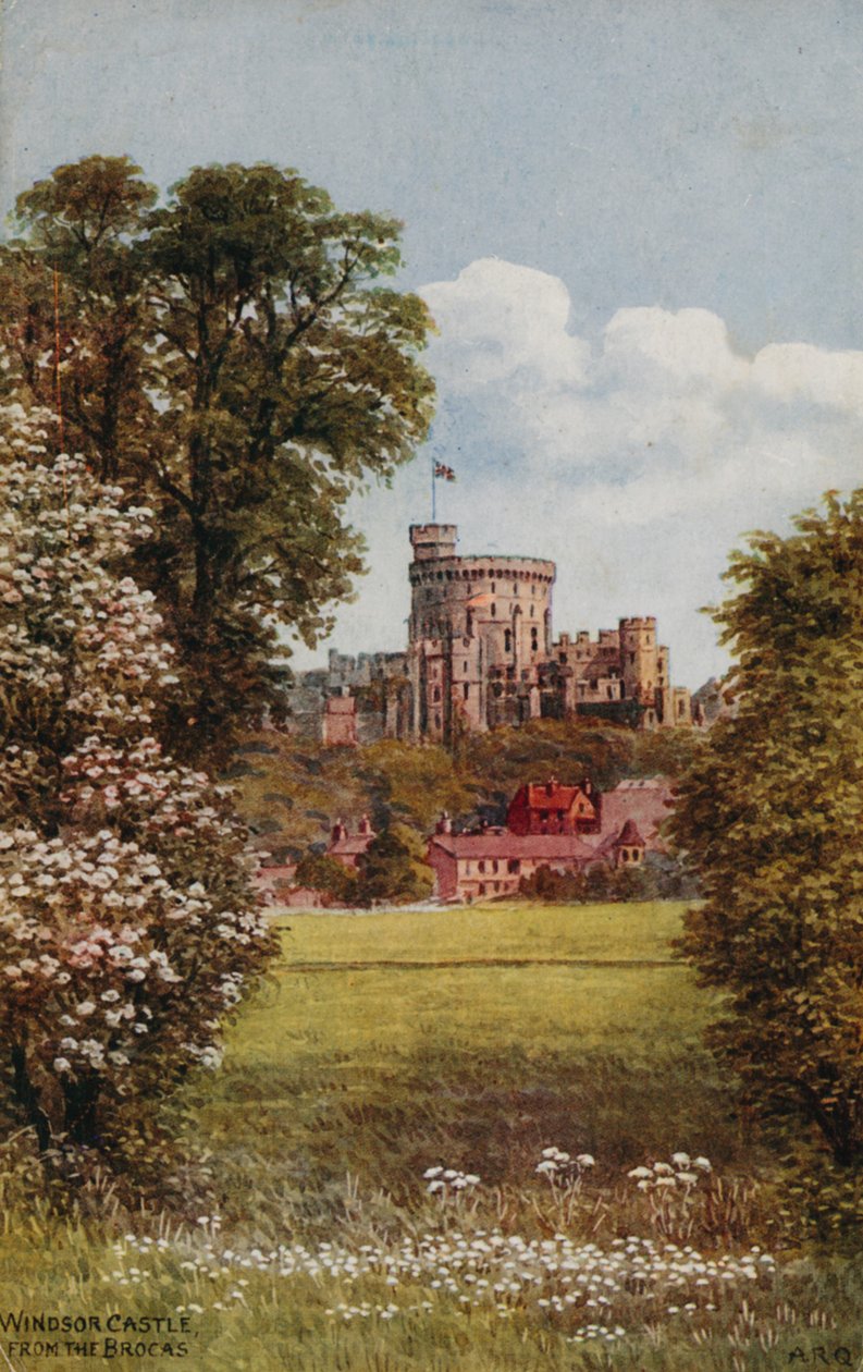 Windsor Castle from The Brocks by Alfred Robert Quinton