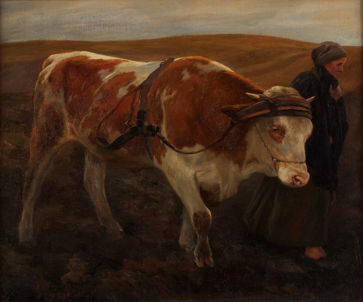 The Return from the Field by Alfred Schrötter von Kristelli