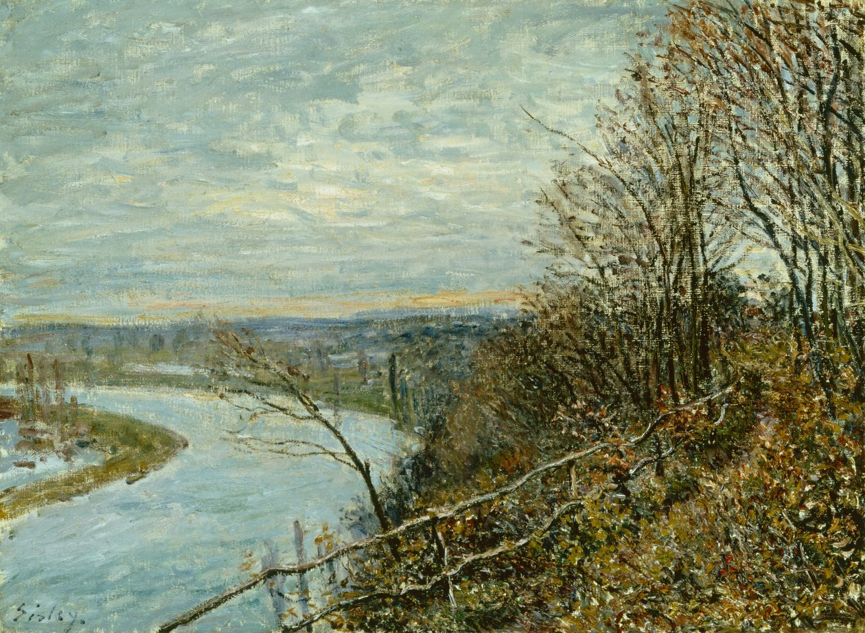 November Afternoon by Alfred Sisley
