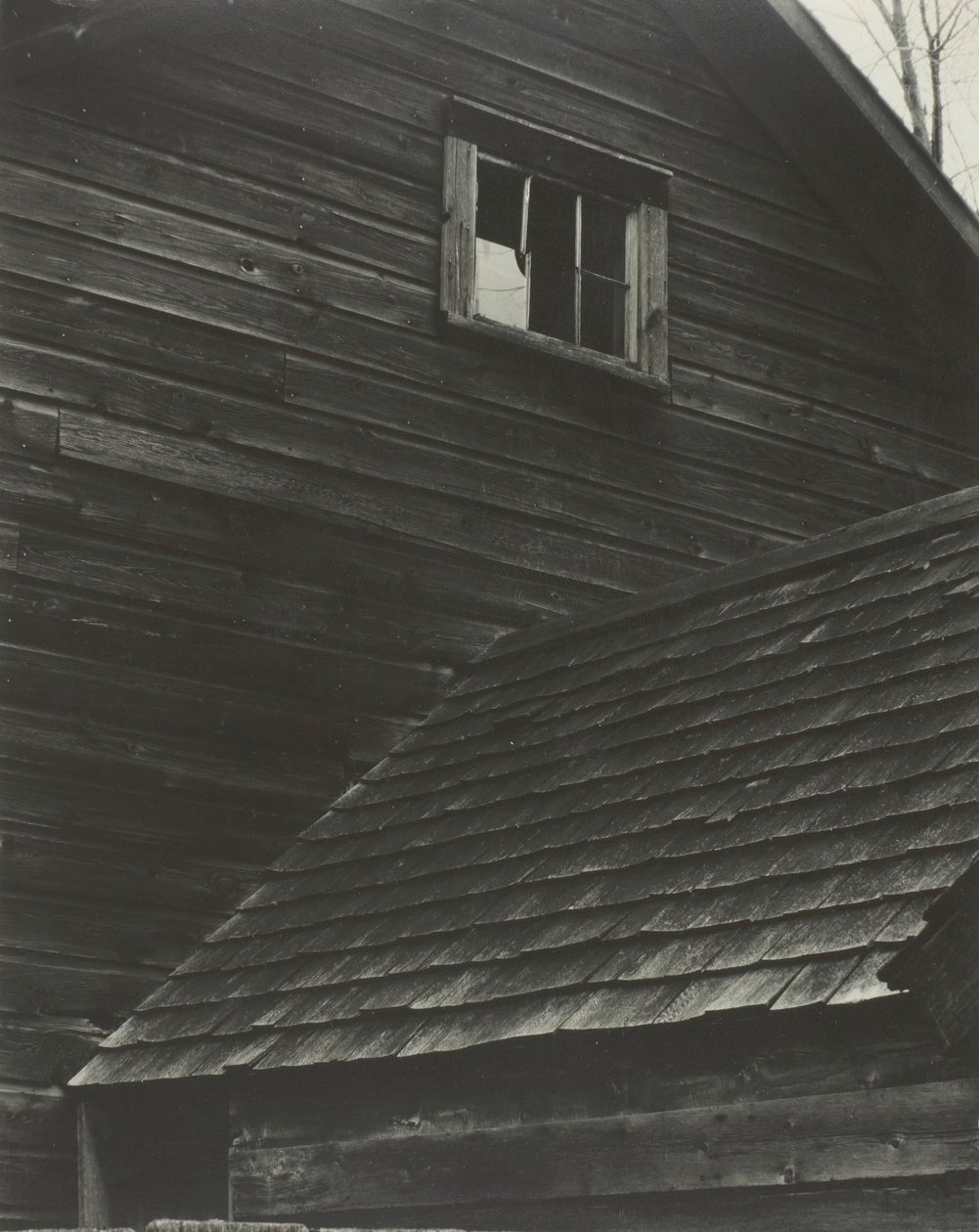 Barn-Lake George by Alfred Stieglitz