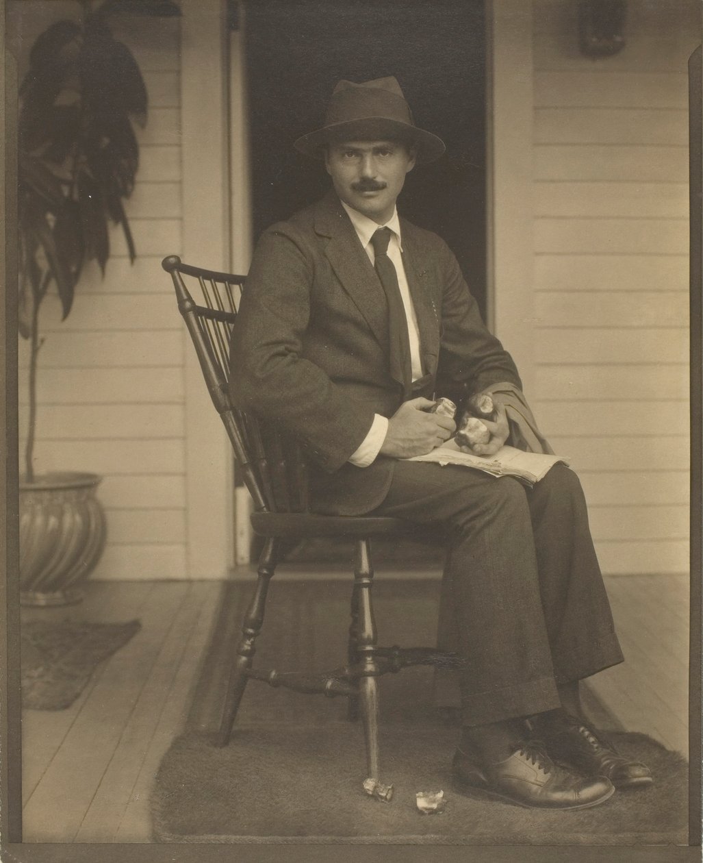 Waldo Frank by Alfred Stieglitz