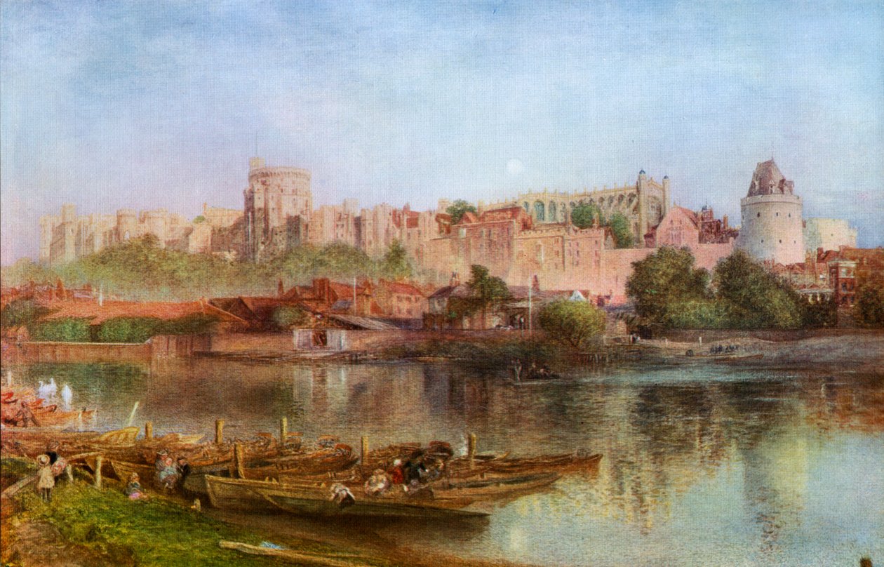 Windsor Castle by Alfred William Hunt