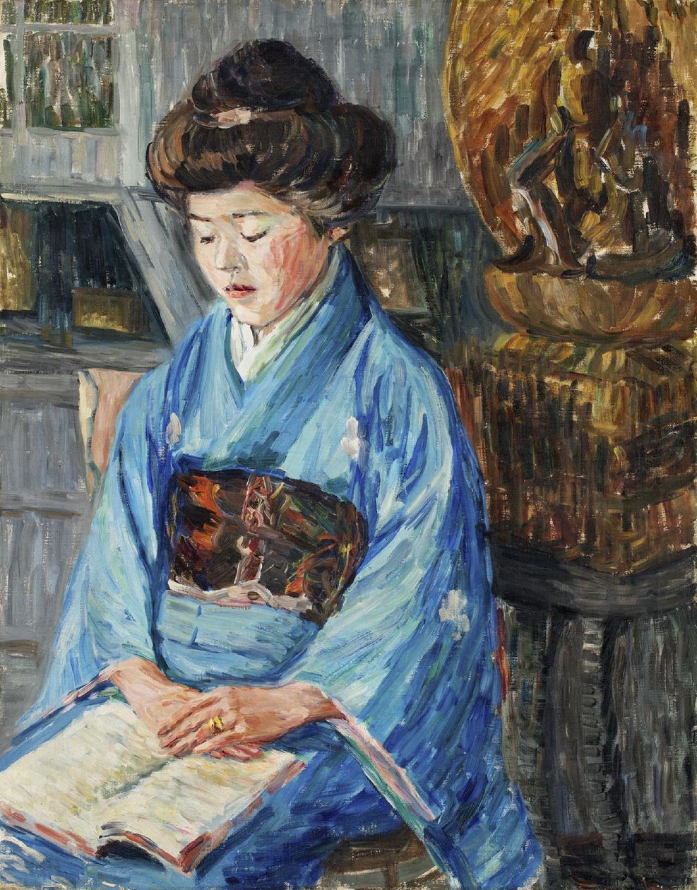 Japanese Woman by Alma Del Banco