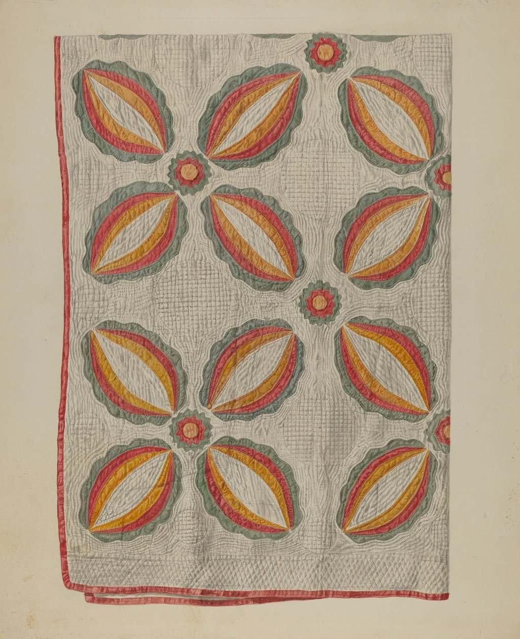 Applique Quilt by Alois E. Ulrich