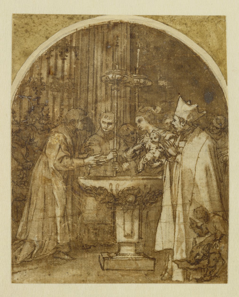 The Baptism by Alonso Cano