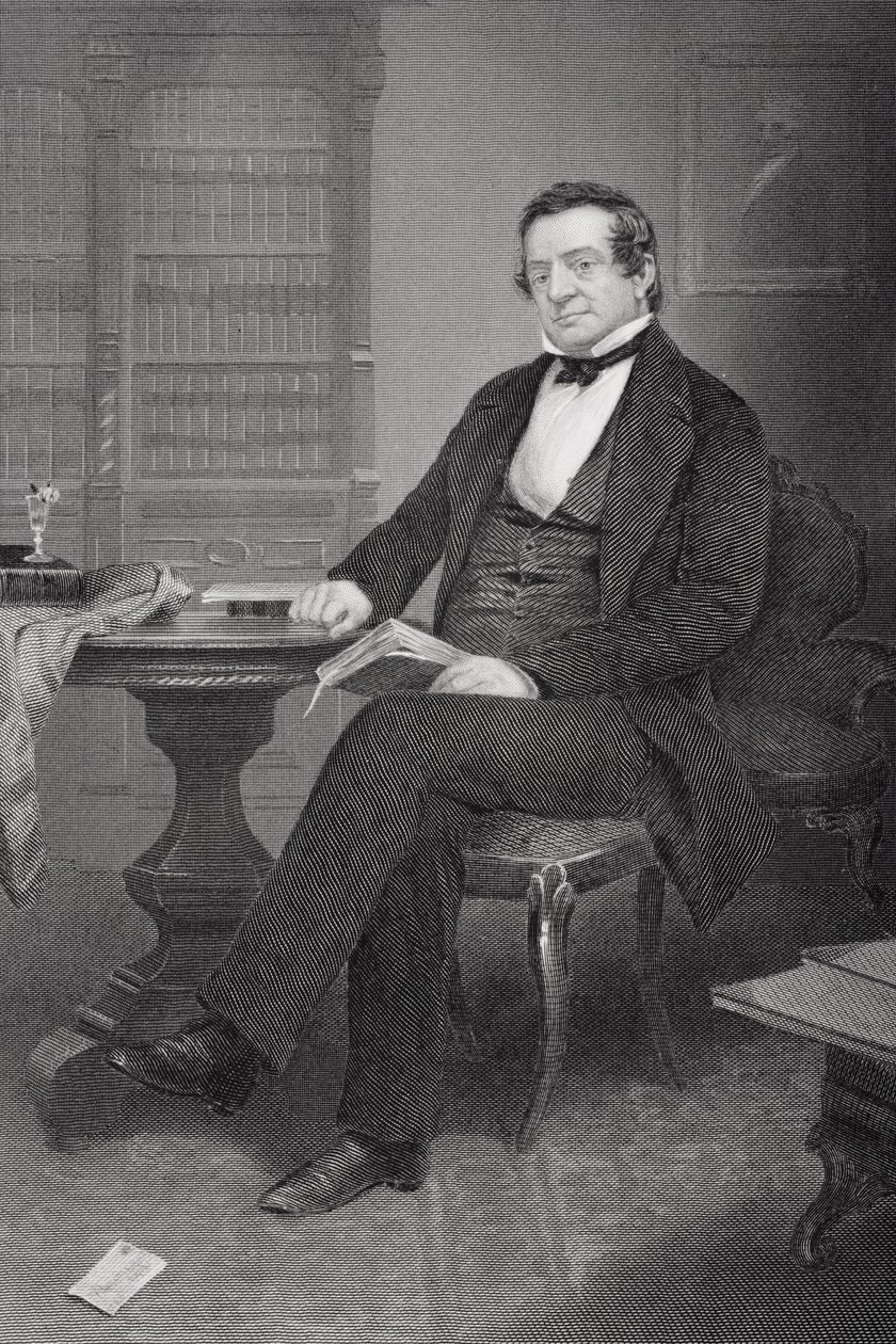 Washington Irving by Alonzo Chappel