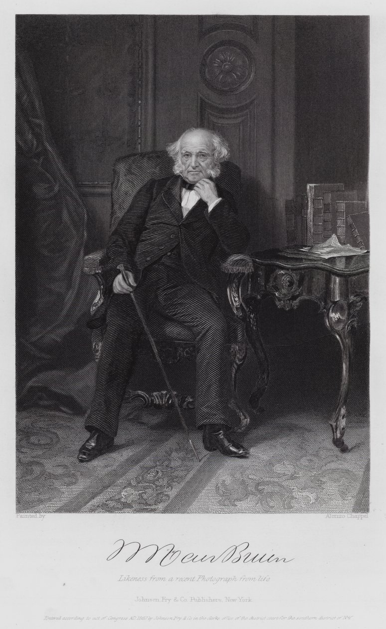 Martin Van Buren by Alonzo (after) Chappel