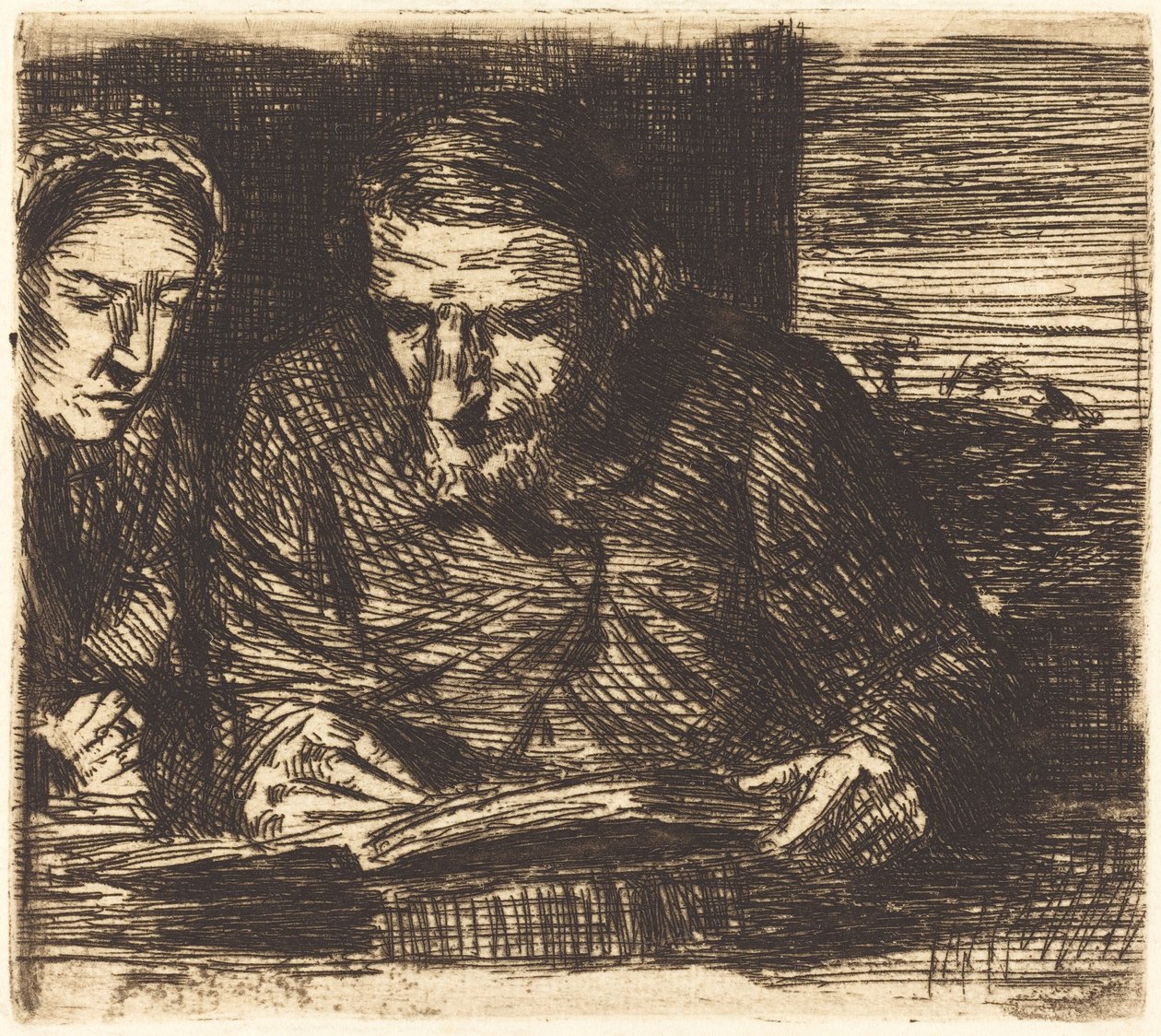 Account Book by Alphonse Legros