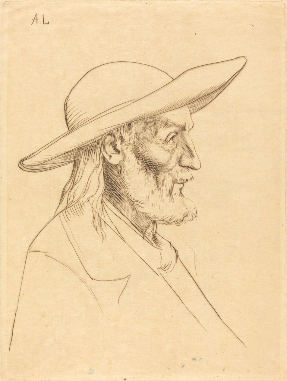 Breton Peasant by Alphonse Legros