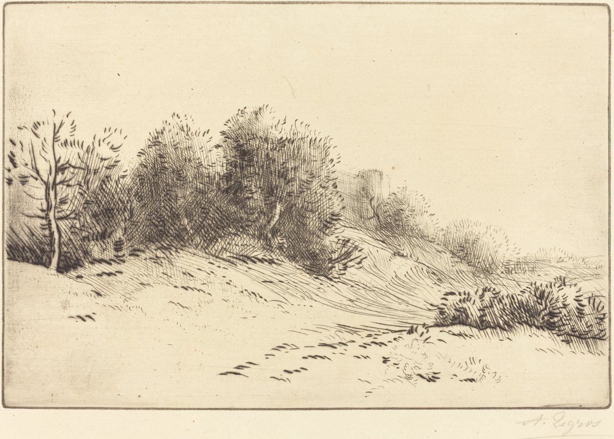 Castle in Spain by Alphonse Legros