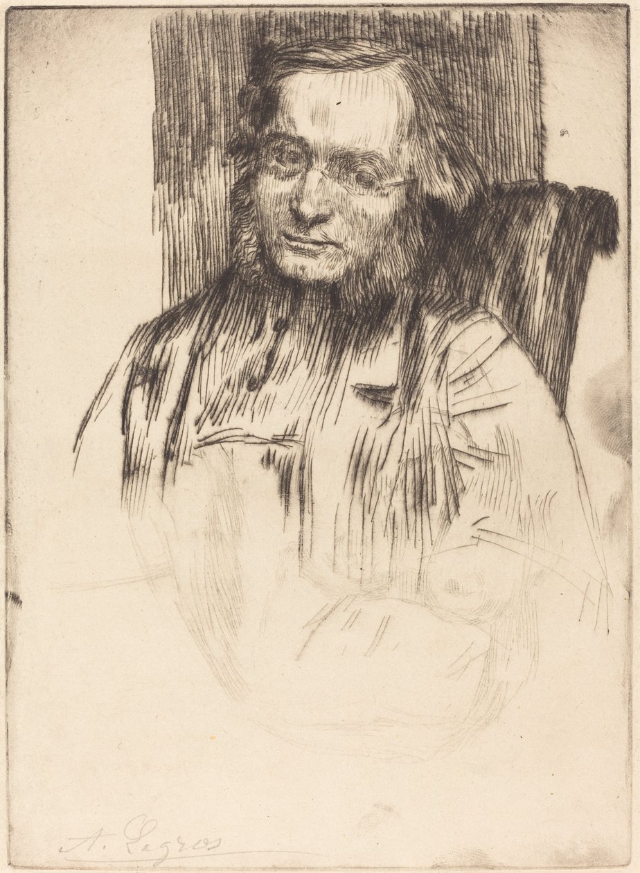 Edwin Edwards by Alphonse Legros