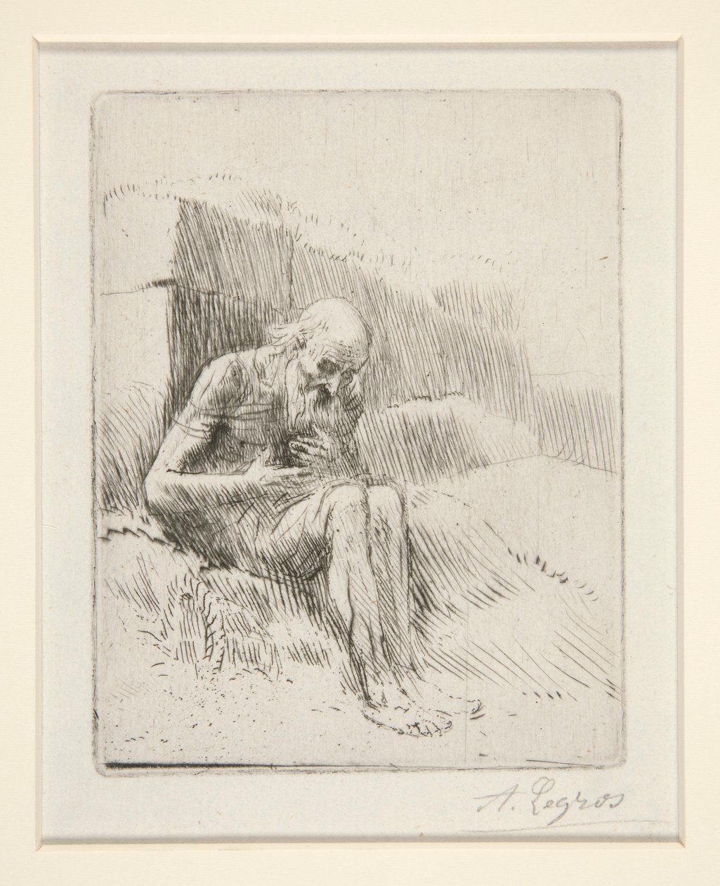 Job by Alphonse Legros