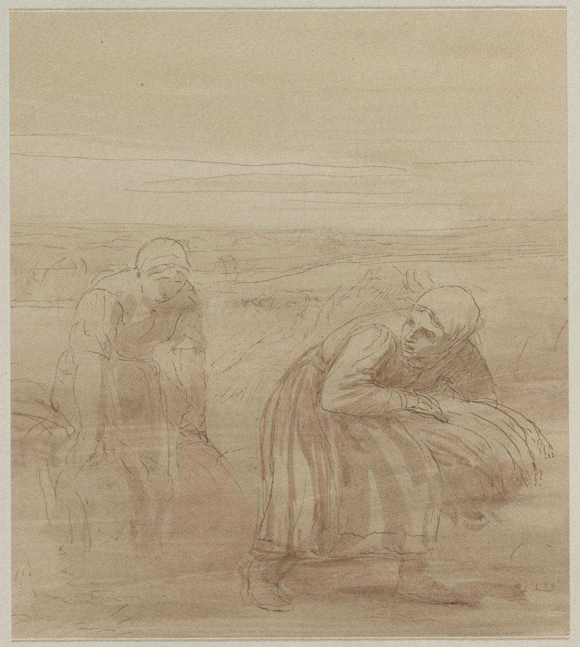 The Gleaners by Alphonse Legros