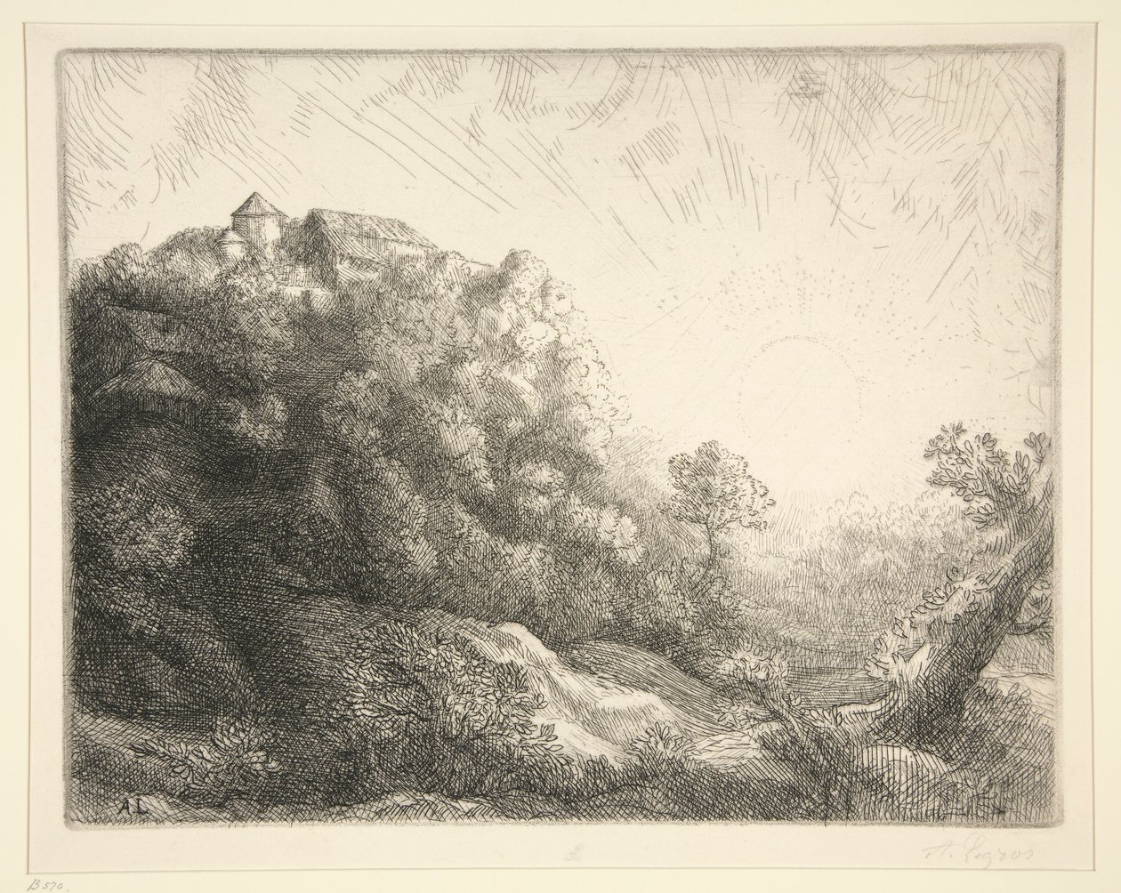 Sunrise by Alphonse Legros