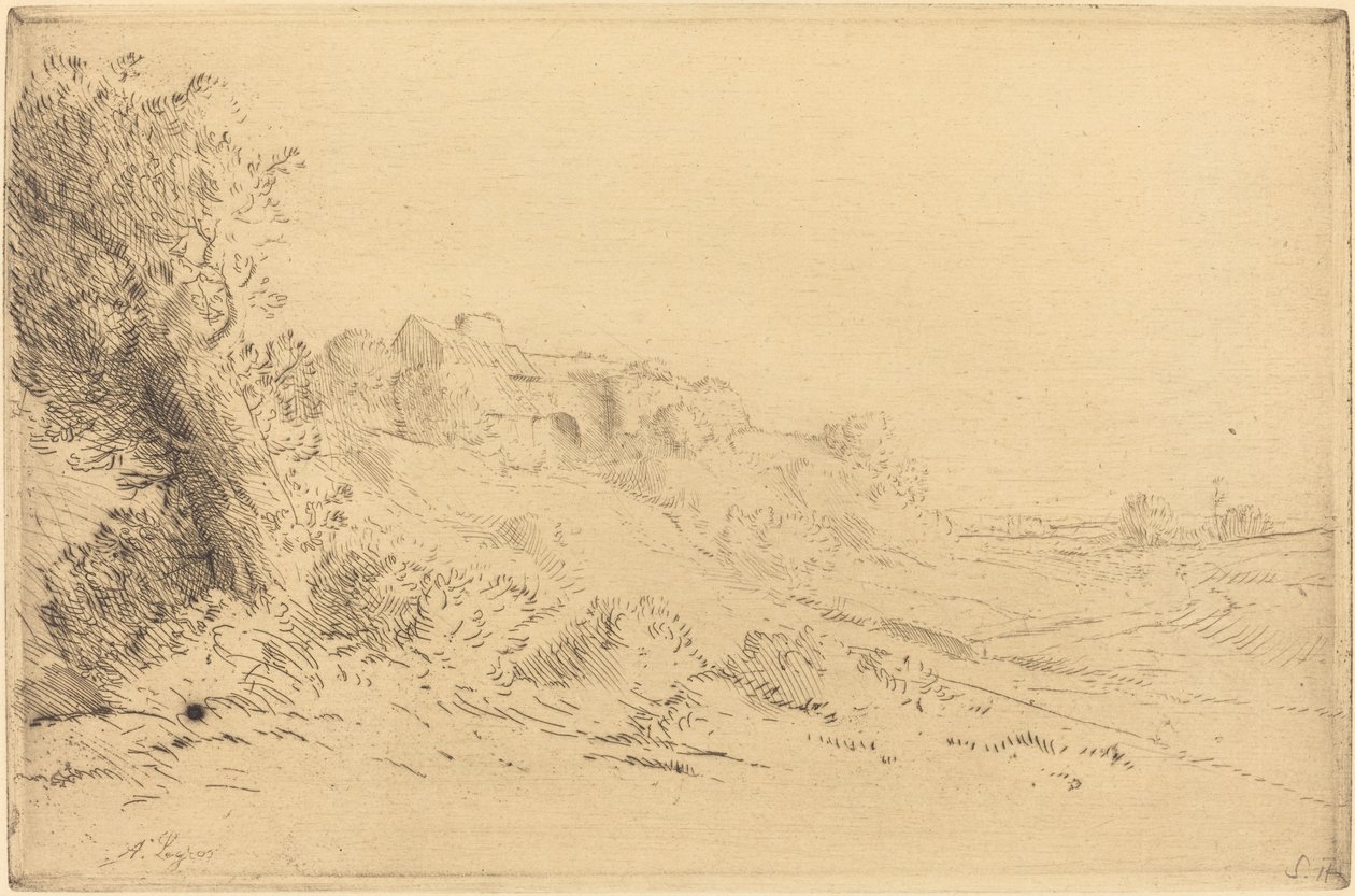 My Farm by Alphonse Legros