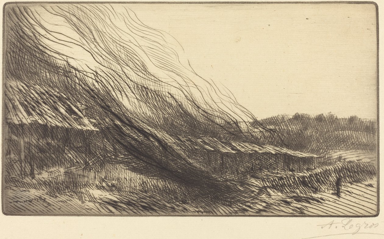 Rope-yards by Alphonse Legros