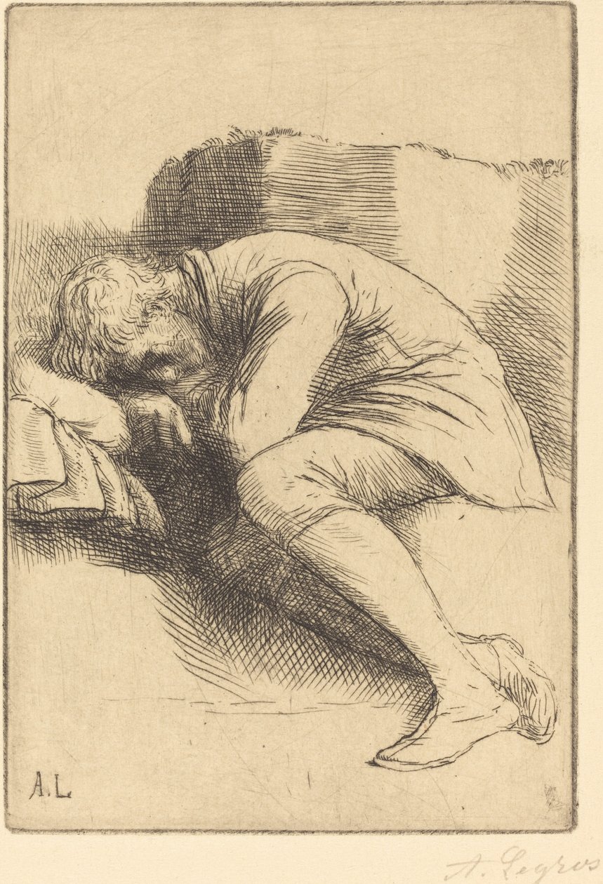 Sleeper by Alphonse Legros